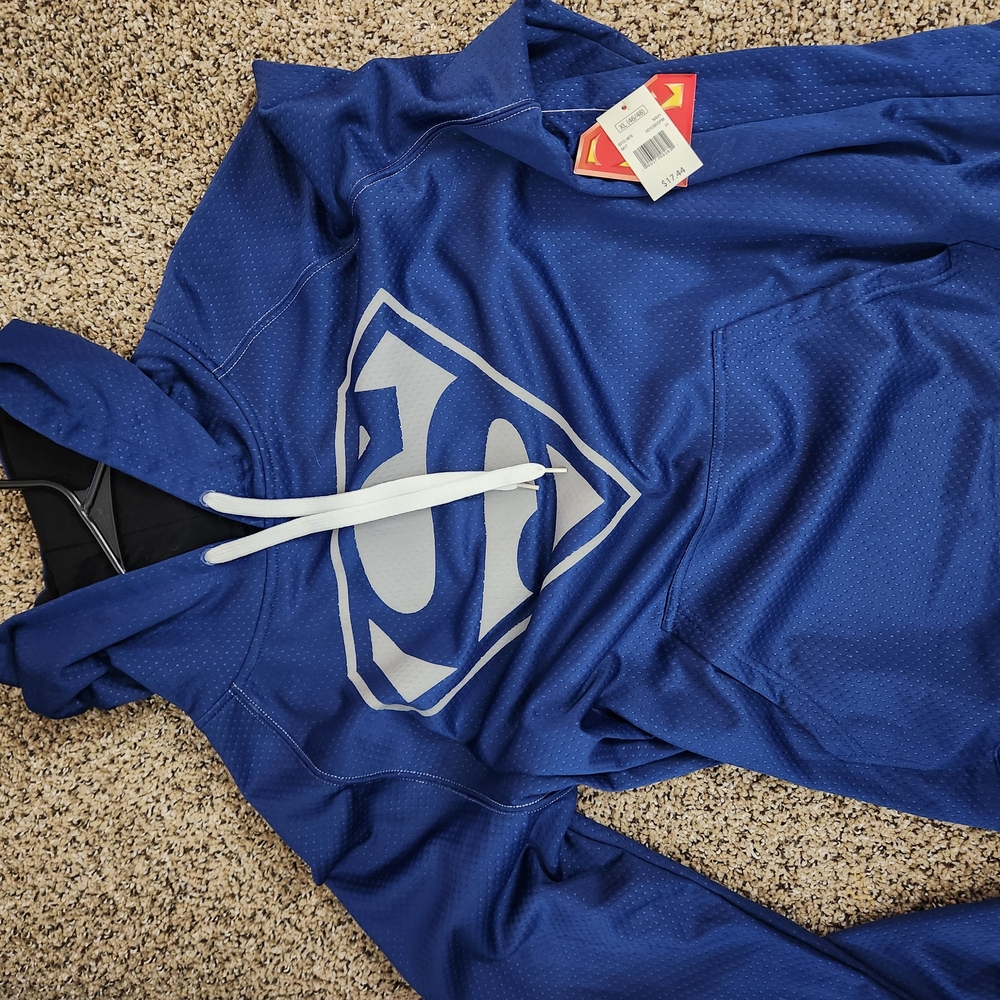 Blue Superman Hoodie